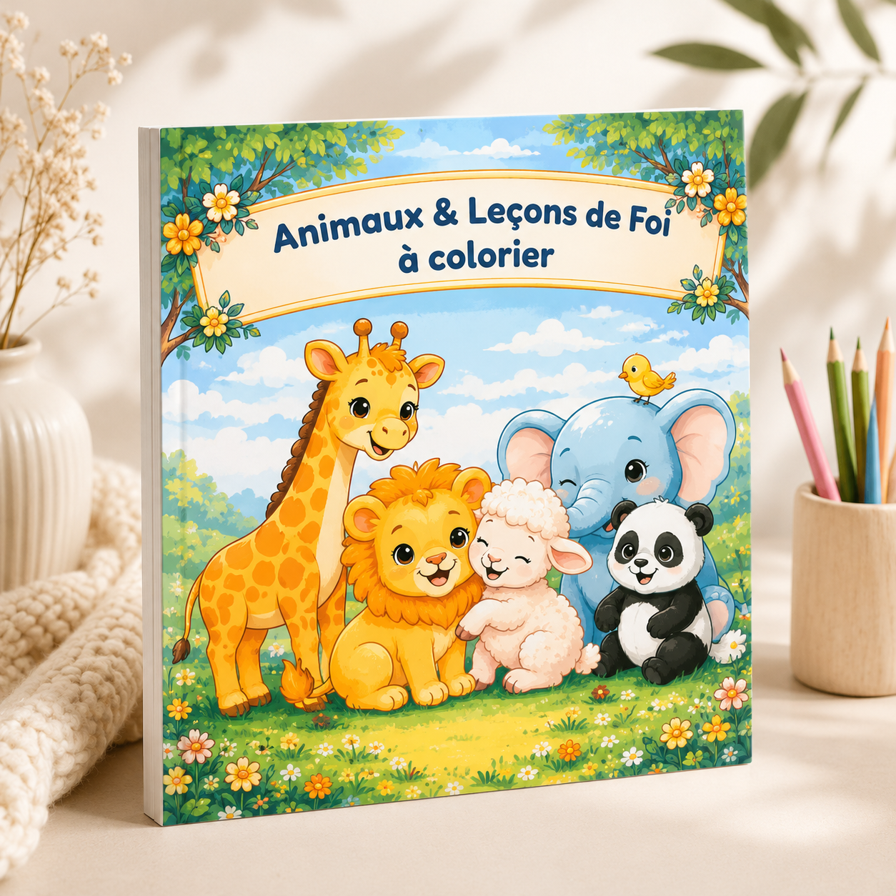 Animaux & Leçons de Foi à colorier
