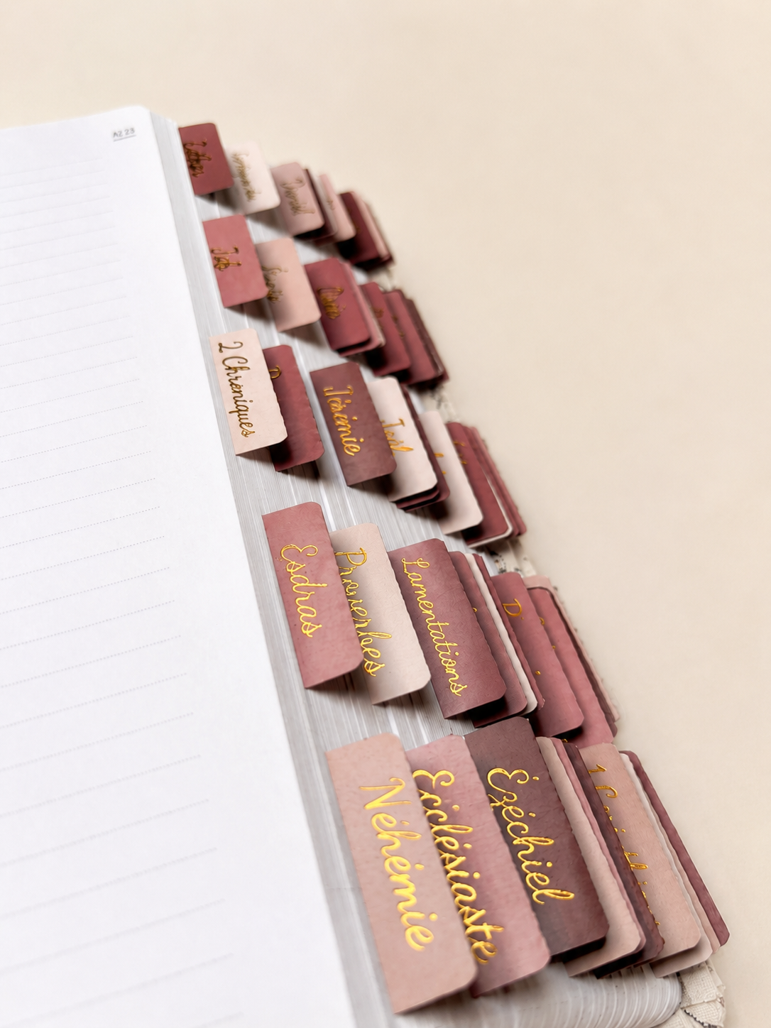 Onglets Bibliques Collection Signature | 77 Onglets