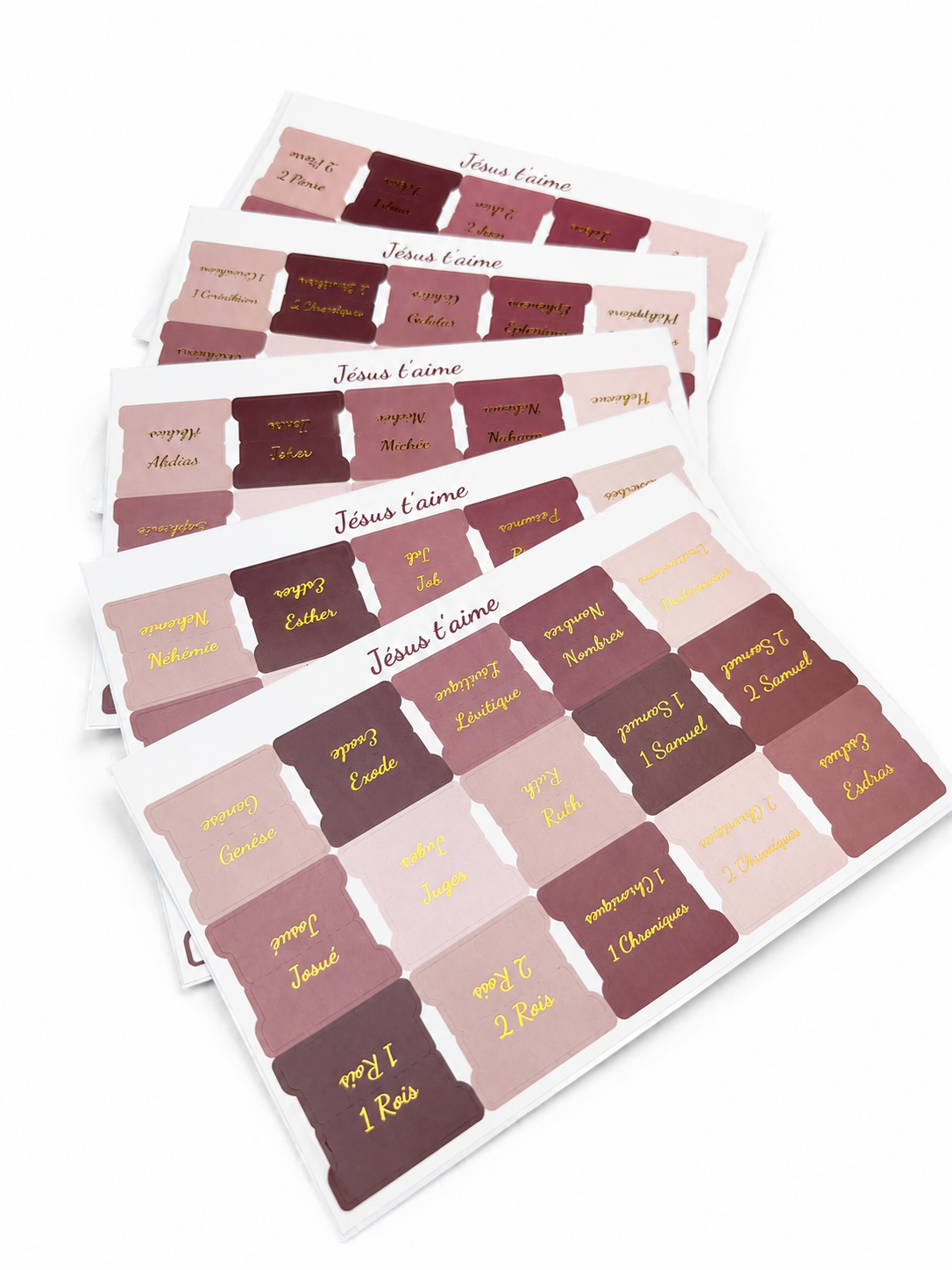 Onglets Bibliques Collection Signature | 77 Onglets